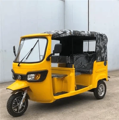 Triciclo de pasajeros eléctricos cubiertos